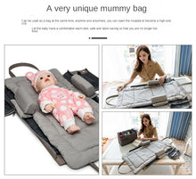 Load image into Gallery viewer, Folding Large Capacity Mother And Baby Bag
