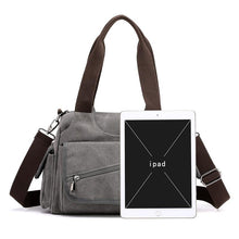 Load image into Gallery viewer, Casual Canvas Unisex Messenger Bag
