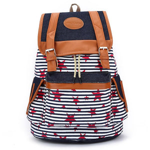 Women's Fashion Schoolbag Travel Laptop Bag Backpack