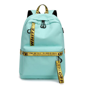 Lady's Casual Backpack School Bag