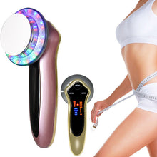 Load image into Gallery viewer, 6 in1 Ultrasound Body Photon LED Therapy Facial Massager
