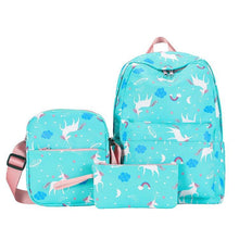 Load image into Gallery viewer, 3 Pieces Of Fashion Student Backpacks
