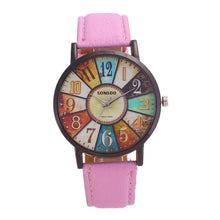 Load image into Gallery viewer, Retro Stripe Pattern Quartz Watch
