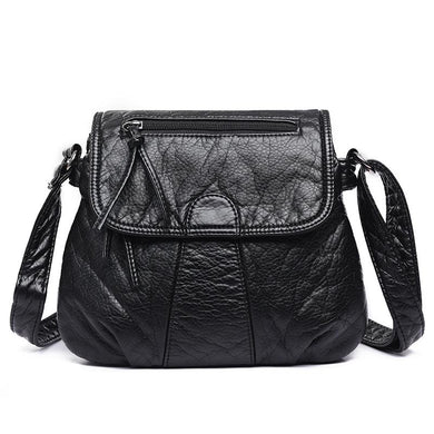 Soft PU Leather Women Messenger Bag Shoulder Bag Handbag