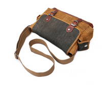 Load image into Gallery viewer, Retro Covered Canvas Shoulder Bag Messenger Bag
