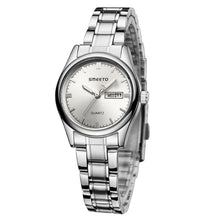 Load image into Gallery viewer, Stainless Steel Strap Watch For Office Ladies
