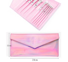 Load image into Gallery viewer, 10 Long Rod Thumbprint Makeup Brushes
