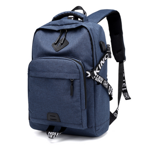 Men's Laptop Backpack USB Charge Backpacks for Teenagers