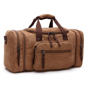 High Quality Waterproof Canvas Travel Duffel Bag For Men