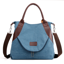 Load image into Gallery viewer, Canvas Bag Female Casual Messenger Bag
