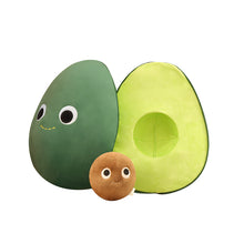 Load image into Gallery viewer, Cute Fruit Avocado Plush Toy Stuffed Doll Cushion
