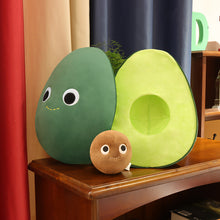 Load image into Gallery viewer, Cute Fruit Avocado Plush Toy Stuffed Doll Cushion
