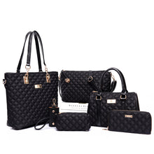Load image into Gallery viewer, Six-Piece European and American Style Nylon Embroidery Bags
