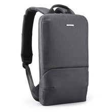 Load image into Gallery viewer, Men's Grey Oxford Cloth Business Multi-function Backpack
