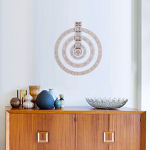 Load image into Gallery viewer, Wooden Wall Calendar Modern Simple Circular Rotating Design
