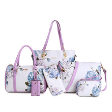 Load image into Gallery viewer, Six-Piece Printed One-Shoulder Handbags For Women
