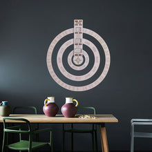 Load image into Gallery viewer, Wooden Wall Calendar Modern Simple Circular Rotating Design
