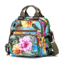 Load image into Gallery viewer, Contrasting Color Oxford One-Shoulder Messenger Bag
