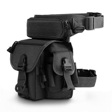 Load image into Gallery viewer, Black Outdoor Tactical Waist Bag
