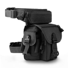 Load image into Gallery viewer, Black Outdoor Tactical Waist Bag
