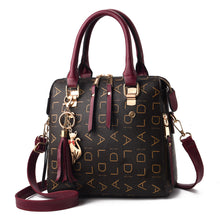 Load image into Gallery viewer, Women's Retro Leisure Large Capacity PU Leather Shoulder Bag
