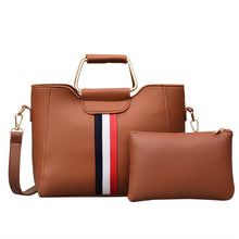 Load image into Gallery viewer, Women's PU Leather Single Shoulder Bucket Type Messenger Bag
