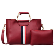Load image into Gallery viewer, Women's PU Leather Single Shoulder Bucket Type Messenger Bag
