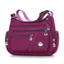 Load image into Gallery viewer, Multi-Compartment Casual One-Shoulder Messenger Bag
