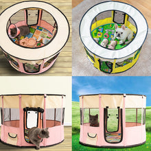Load image into Gallery viewer, Portable Pet House Oxford Cloth Crate Room Playing
