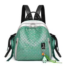 Load image into Gallery viewer, PU Leather Multifunctional Dual-Purpose Women's Backpack
