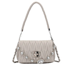 Load image into Gallery viewer, One Shoulder Fashion Embroidery Small Square Messenger Bag
