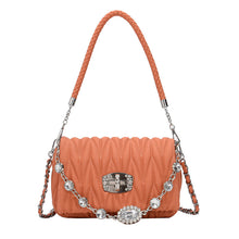 Load image into Gallery viewer, One Shoulder Fashion Embroidery Small Square Messenger Bag
