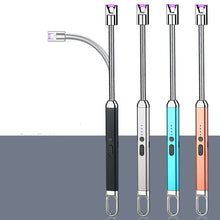 Load image into Gallery viewer, Aluminum-Zinc Alloy USB Windproof Arc Lighter
