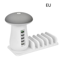Load image into Gallery viewer, Mushroom Lamp LED Lamp Holder USB Charger

