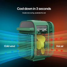 Load image into Gallery viewer, Small Fan Portable Office Home Desktop USB Cooling Fan
