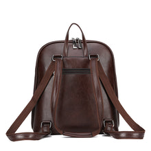 Load image into Gallery viewer, Soft Leather Women's Korean Style Fashion Wild Backpack
