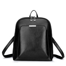 Load image into Gallery viewer, Soft Leather Women's Korean Style Fashion Wild Backpack
