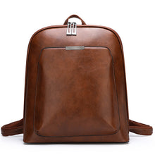 Load image into Gallery viewer, Soft Leather Women's Korean Style Fashion Wild Backpack
