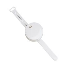 Load image into Gallery viewer, Portable Wrist Fan Mirror Leafless USB Rechargeable 3 Speed

