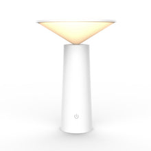 Load image into Gallery viewer, Rotating Lamp Head Three-color Light Charging Touch
