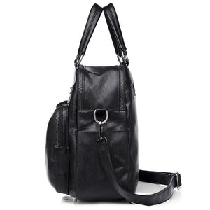 Women's Soft Leather Shoulder Bag Women's Backpack