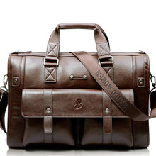 Load image into Gallery viewer, Men's Large Capacity Leather Business Bag

