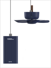 Load image into Gallery viewer, Remote Control Timing USB Powered Ceiling Fan Air Cooler

