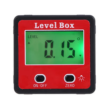 Load image into Gallery viewer, Red Precision Digital Double Key Inclinometer
