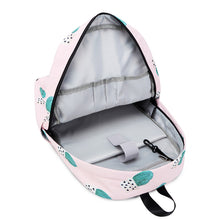 Load image into Gallery viewer, Cactus Print Female Junior High School Student Backpack
