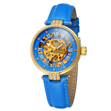 Load image into Gallery viewer, Ladies Fashion Casual Hollow Waterproof Automatic Mechanical Watch
