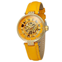 Load image into Gallery viewer, Ladies Fashion Casual Hollow Waterproof Automatic Mechanical Watch
