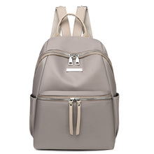 Load image into Gallery viewer, Women's Solid Color Korean Version Oxford Backpack

