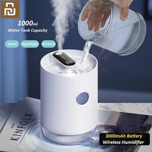 Load image into Gallery viewer, Air Humidifier Portable Wireless USB Water Mist Diffuser
