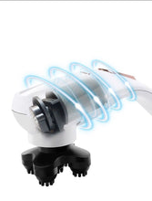 Load image into Gallery viewer, Electric Handheld Massager 6 Head Body Vibrating Massager
